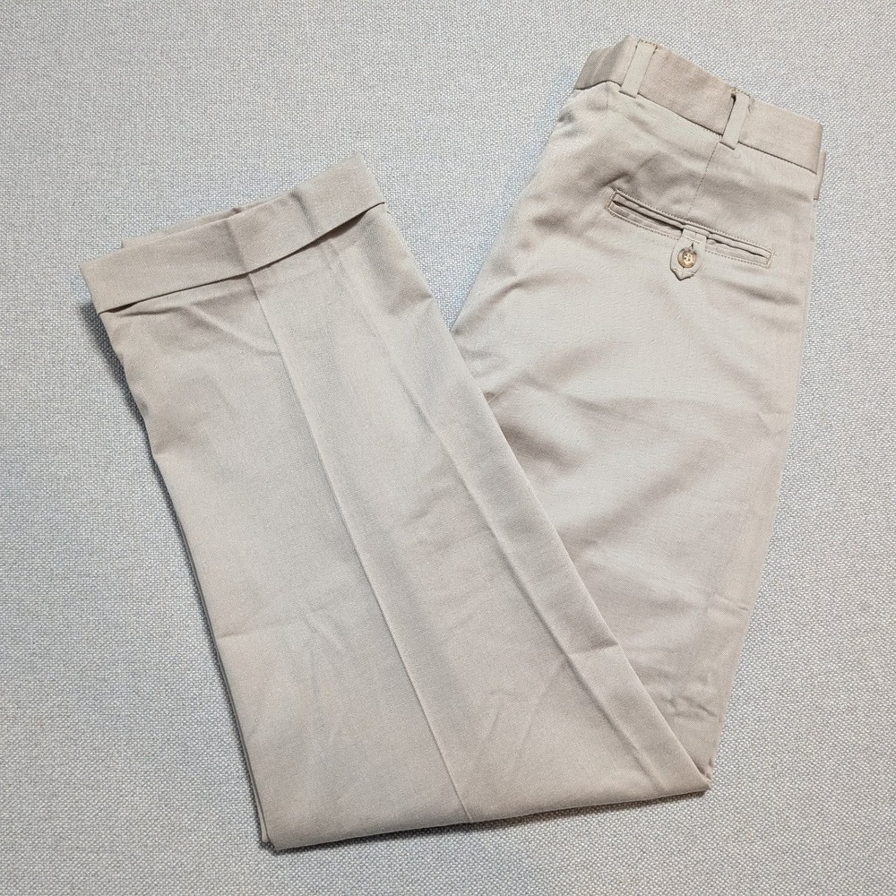 Bill's Khakis M2P Mens Pants Khaki 34x31 USA VTG Twill Classic Vintage Formal